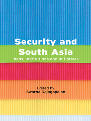 cover image of Security and South Asia